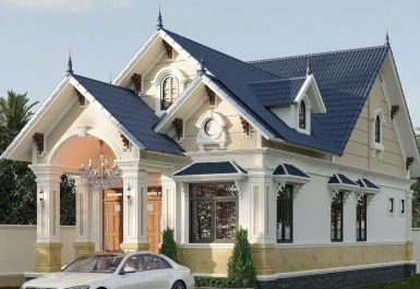 Mẫu biệt thự cấp 4 nông thôn đẹp được yêu thích hiện nay