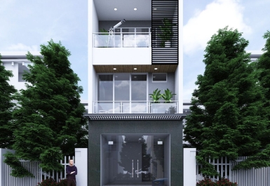 Báo giá xây nhà phố 3 tầng 80m² trọn gói mới nhất 2025