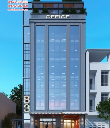 Thi công trọn gói tòa nhà văn phòng Bình Dương