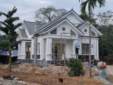 Báo giá phần thô nhà mái thái 3 tầng tại Long An