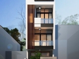 Báo giá thi công nhà phố 3 tầng trọn gói tại Hóc Môn